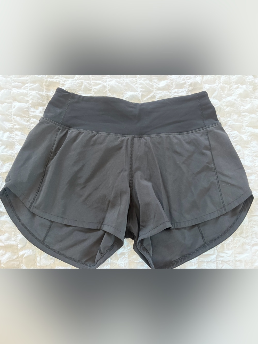 Lululemon Speed Up Black Run Short